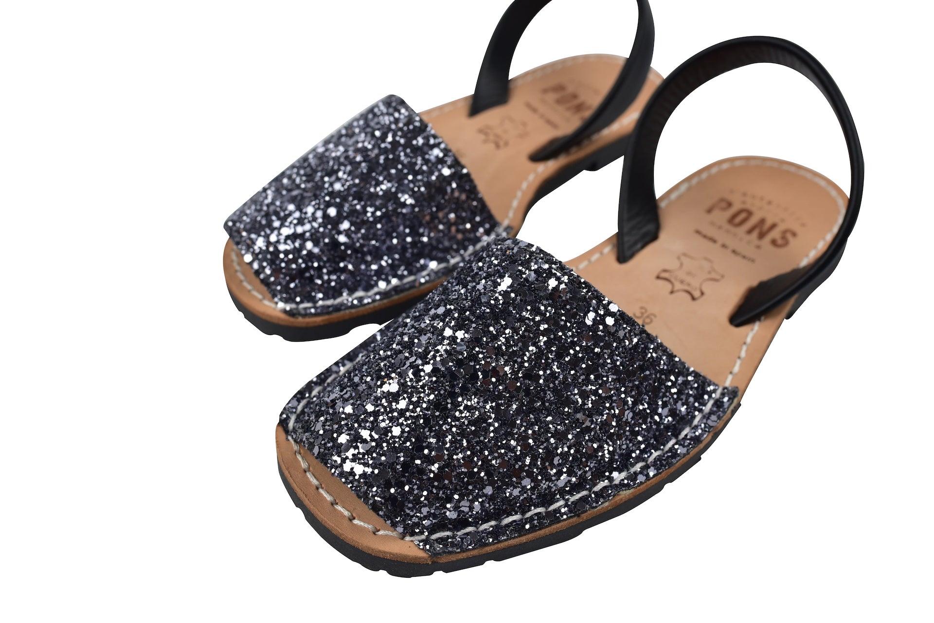 510 Glitter Gris N.Negro
