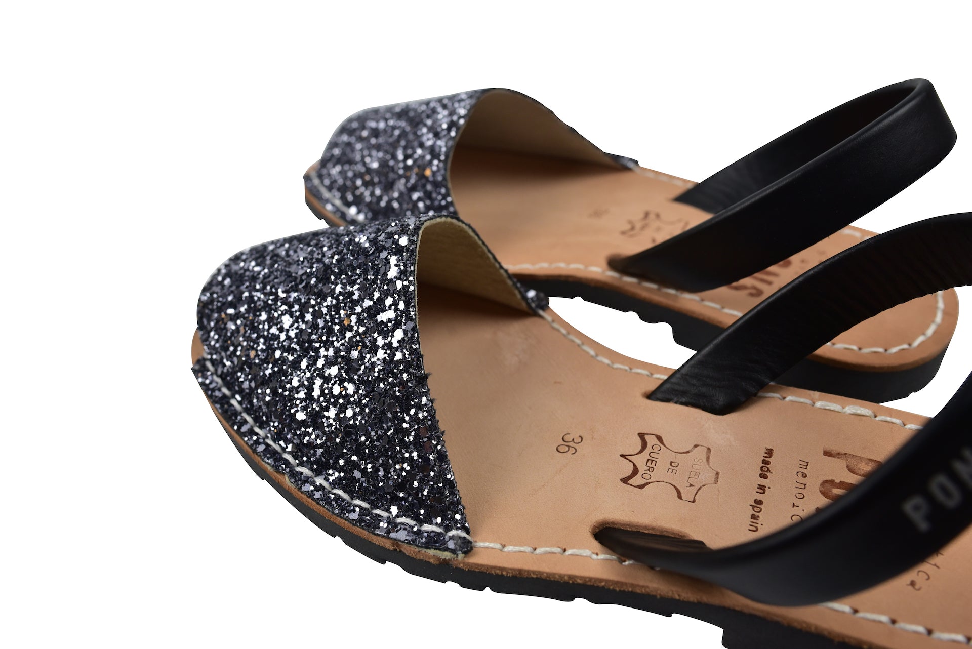 510 Glitter Gris N.Negro
