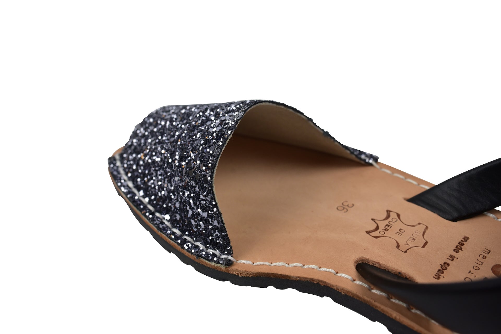 510 Glitter Gris N.Negro
