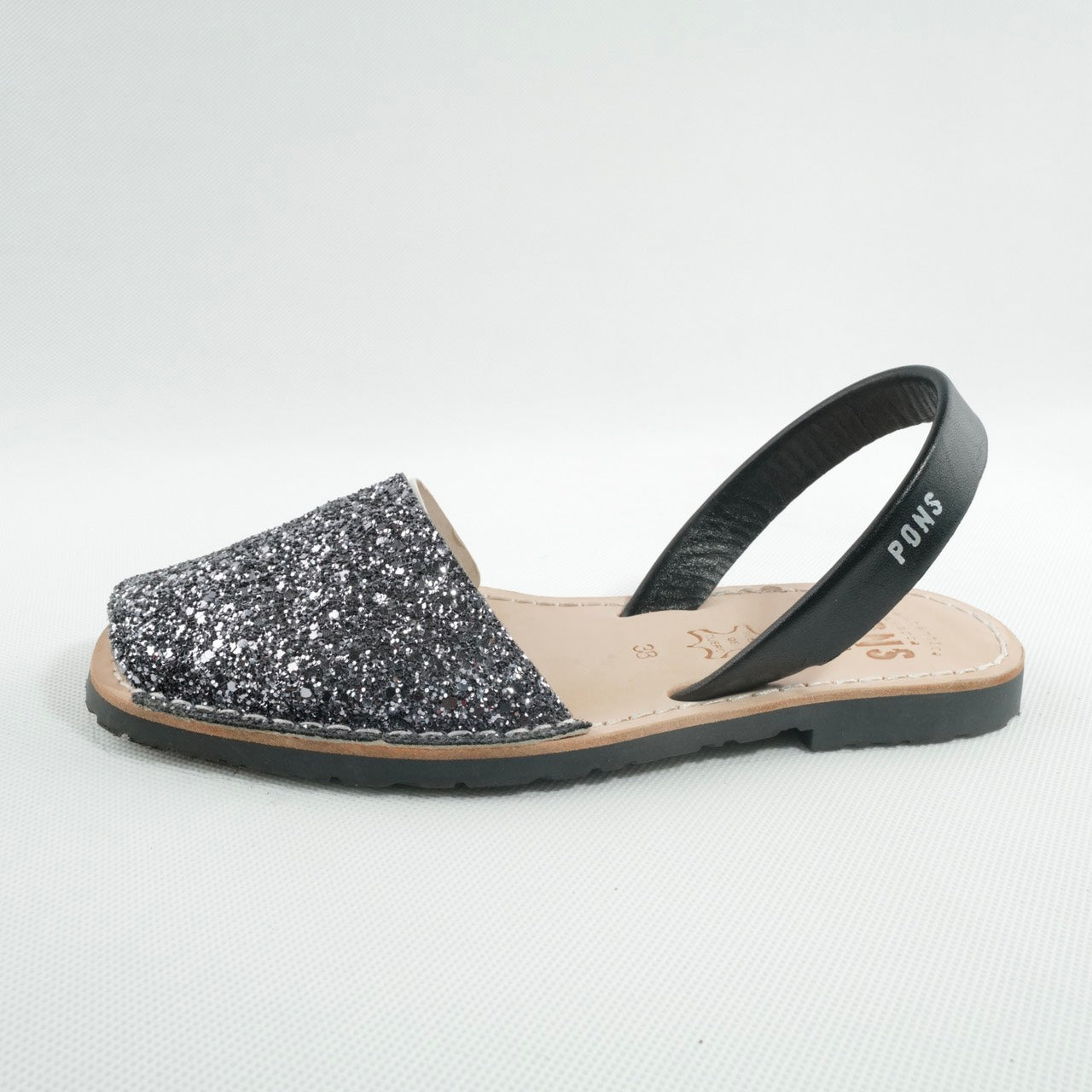 510 Glitter Gris N.Negro