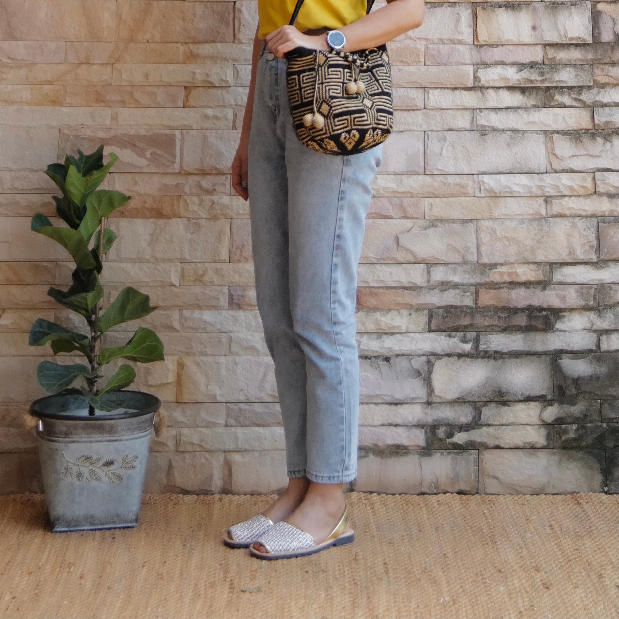 510 TexTil Trenza Saca A.Oro