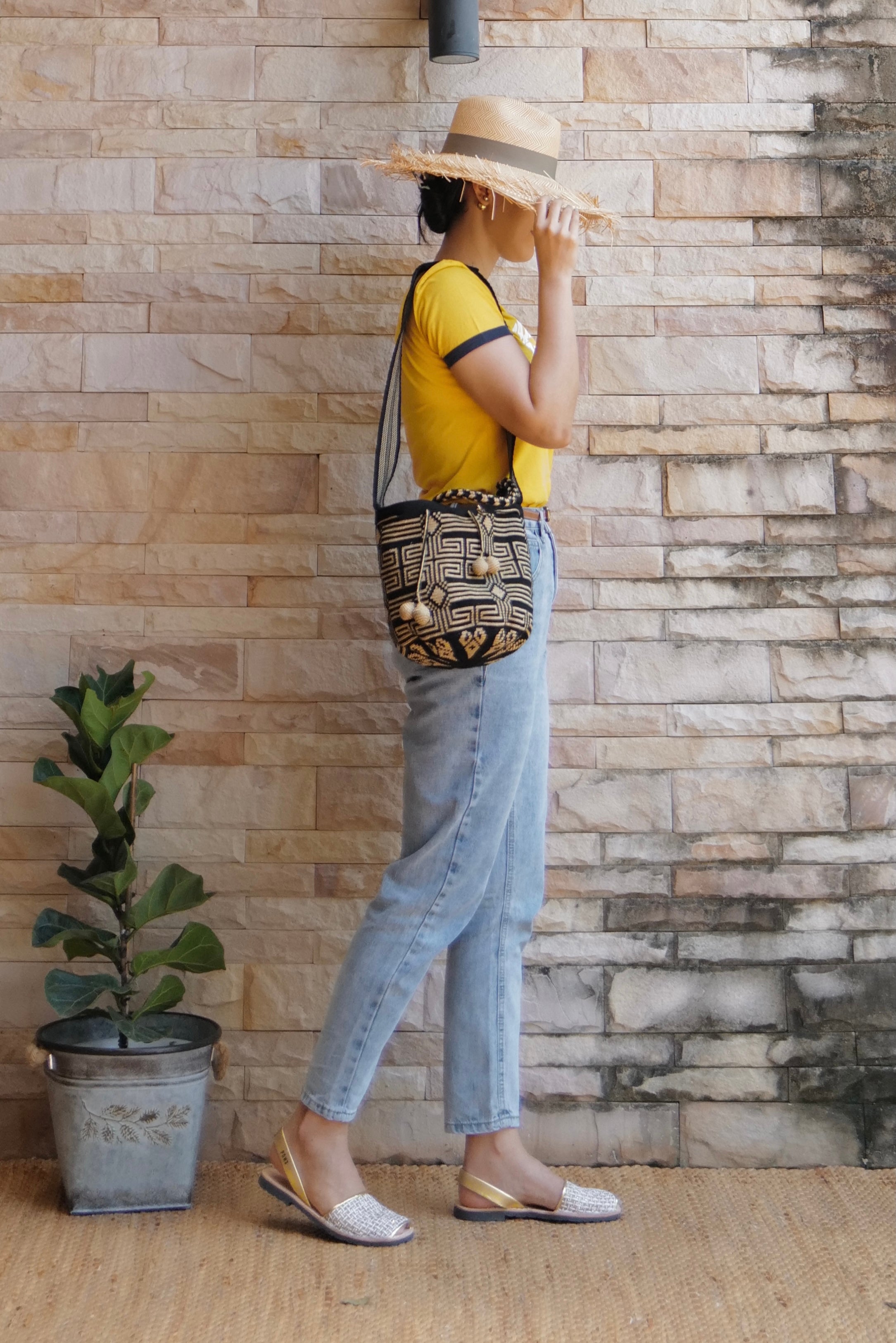 510 TexTil Trenza Saca A.Oro