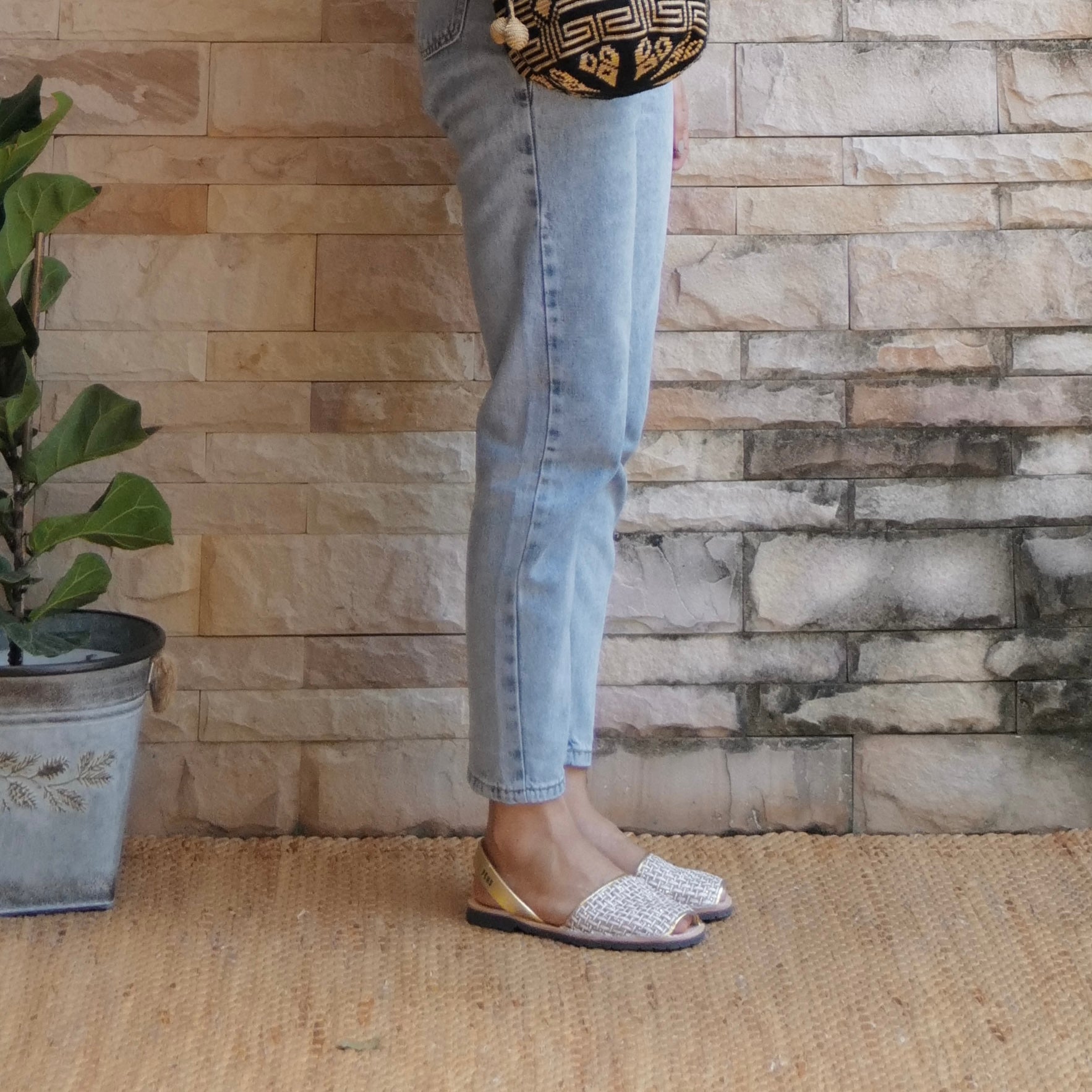 510 TexTil Trenza Saca A.Oro